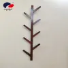 Creative Nan bamboo wall-mounted coat and hat rack, door rear coat hook, bedroom and living room wall coat hanger, wall clothes hanger Item Picture